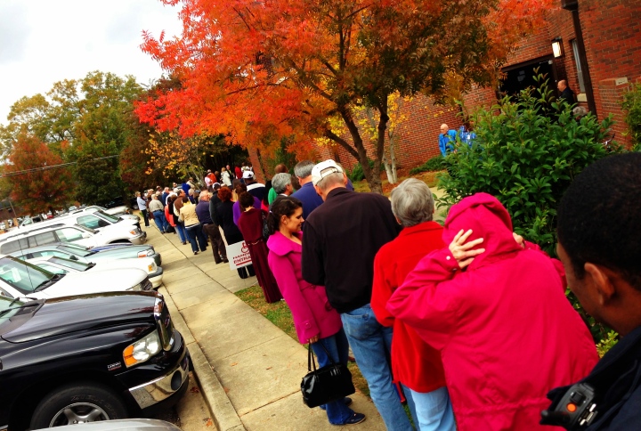 Lines at My Local Auburn Polling Place