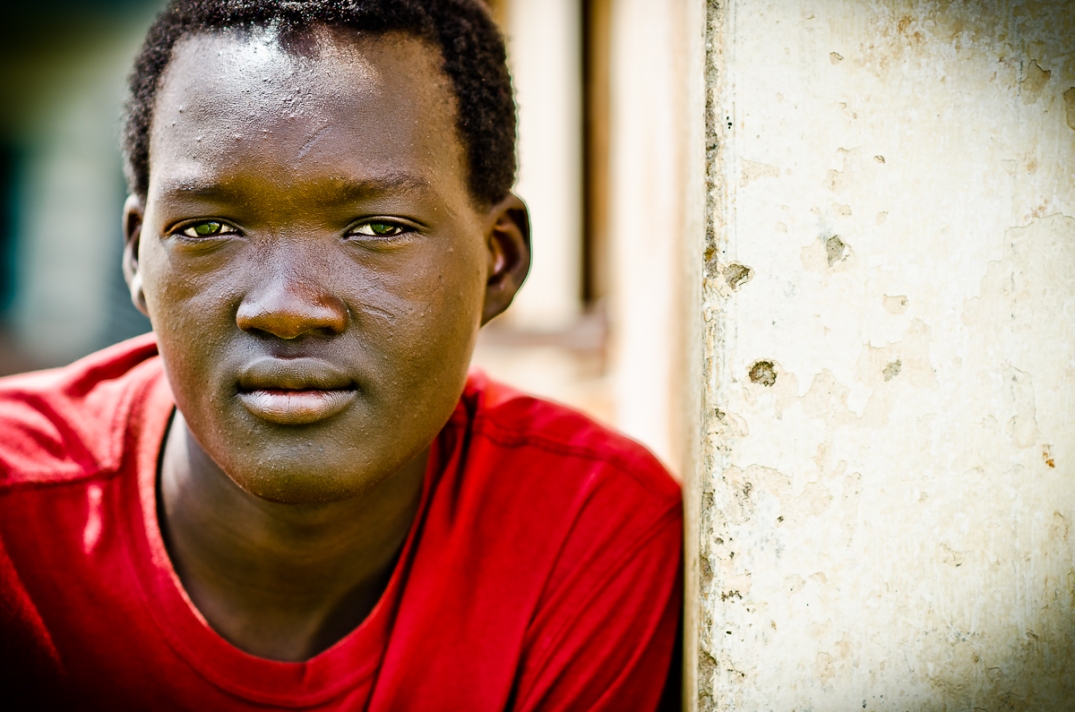 Uganda Boy in Detention Center