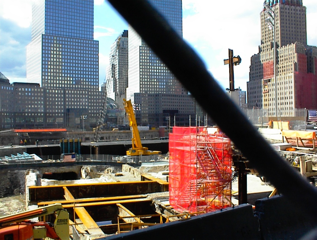 The Cross in Aftermath of Ground Zero after 911