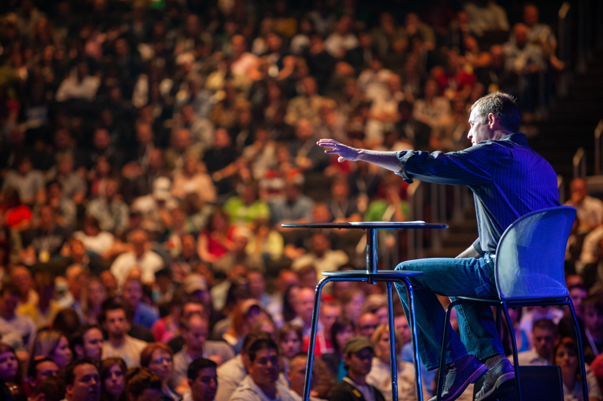Andy Stanley Speaking at a Conference in Los Angeles